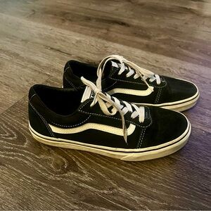 Black and White Van Sneakers